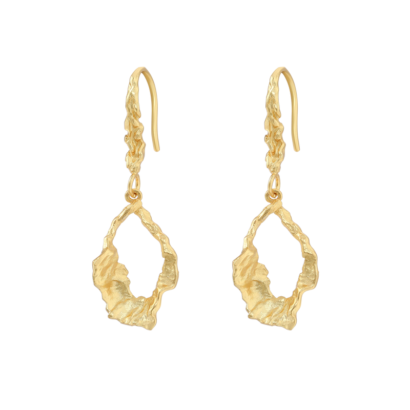 Andcopenhagen Jewelry - Øreringe - 18 karat guldbelagt 925 sterlingsølv - Mina