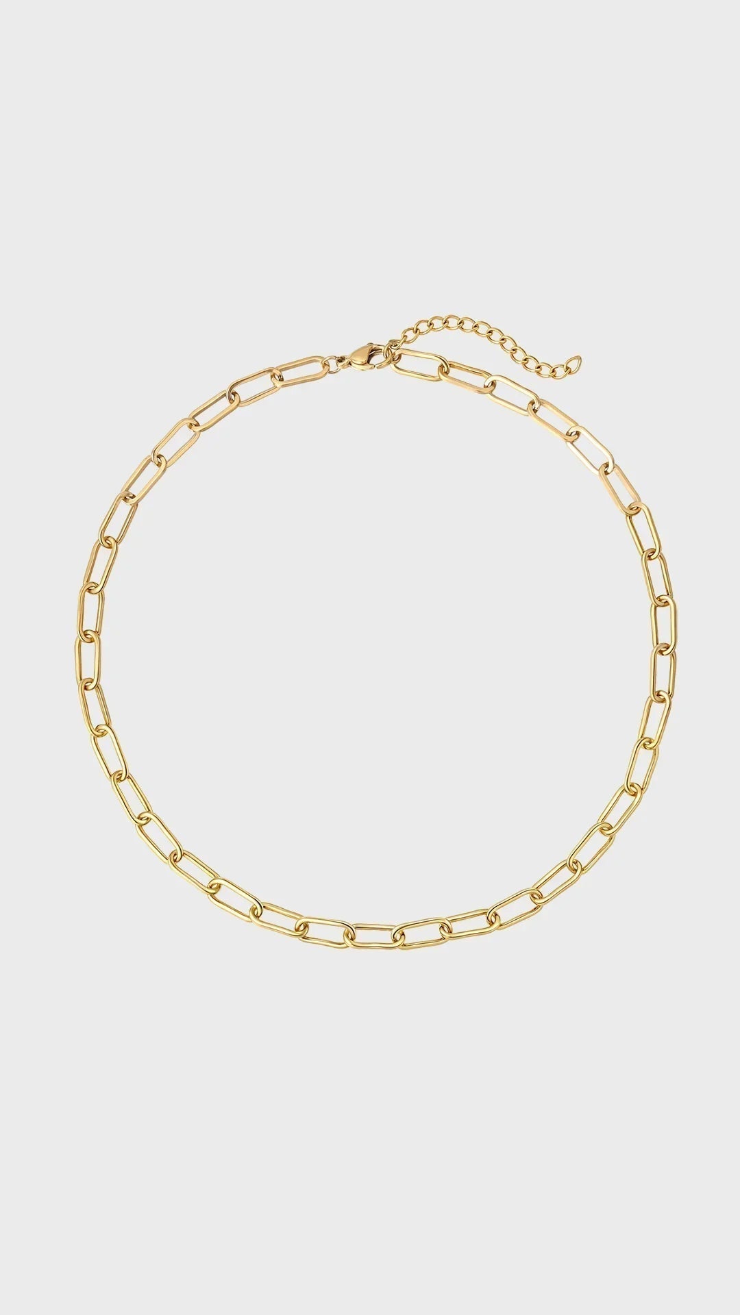 Andcopenhagen Jewelry - Halskæde - 18 karat guldbelagt - Chunky Chain Sanni