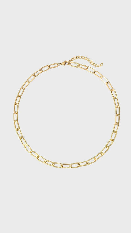 Andcopenhagen Jewelry - Halskæde - 18 karat guldbelagt - Chunky Chain Sanni