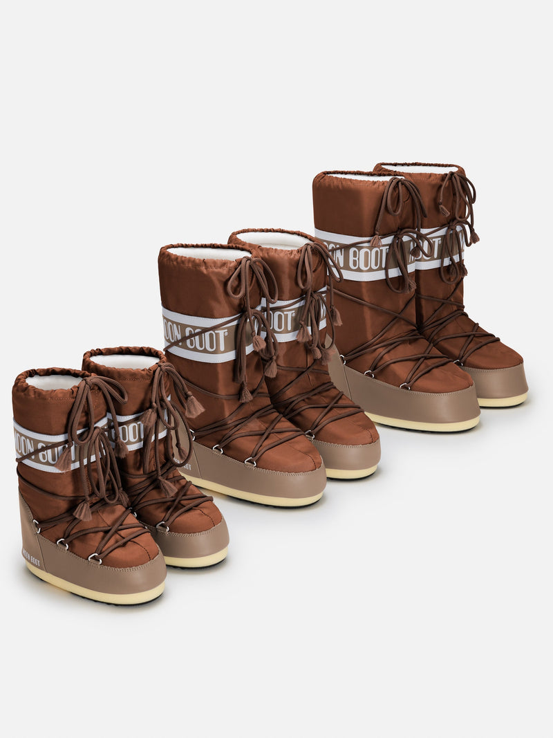 Moon Boot - Vinterstøvle - Brown - Icon Nylon sss