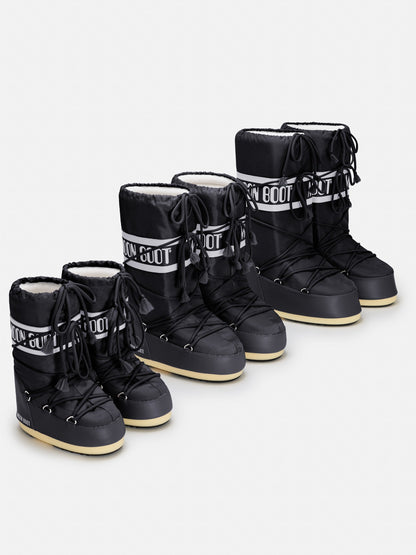 Moon Boot - Vinterstøvle - Black - Icon Nylon sss