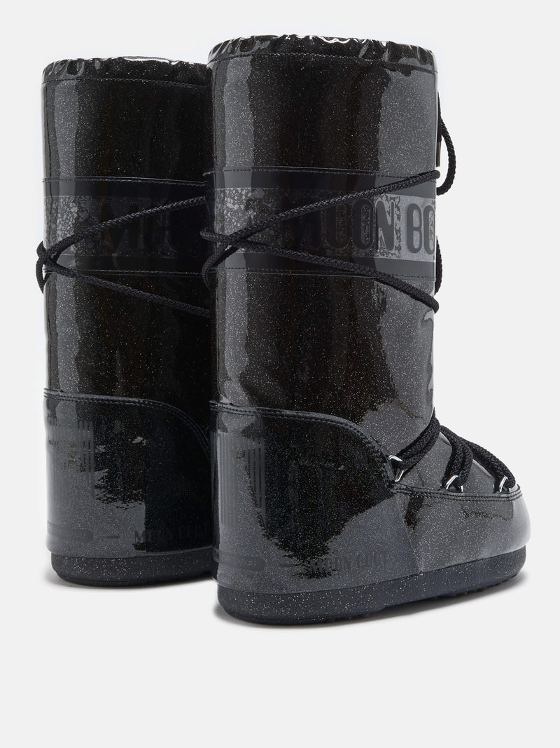 Moon Boot - Vinterstøvle - Black - Icon Glitter sss