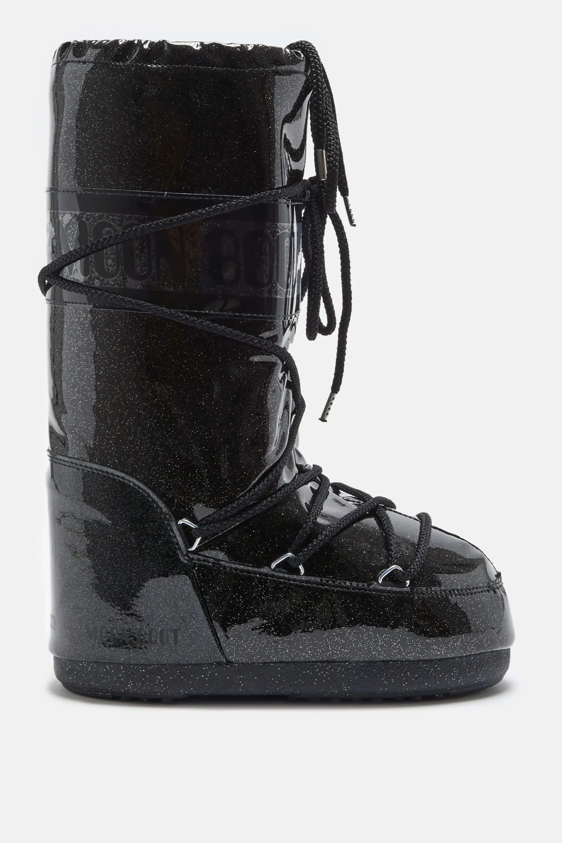 Moon Boot - Vinterstøvle - Black - Icon Glitter sss - Stilkompagniet.dk