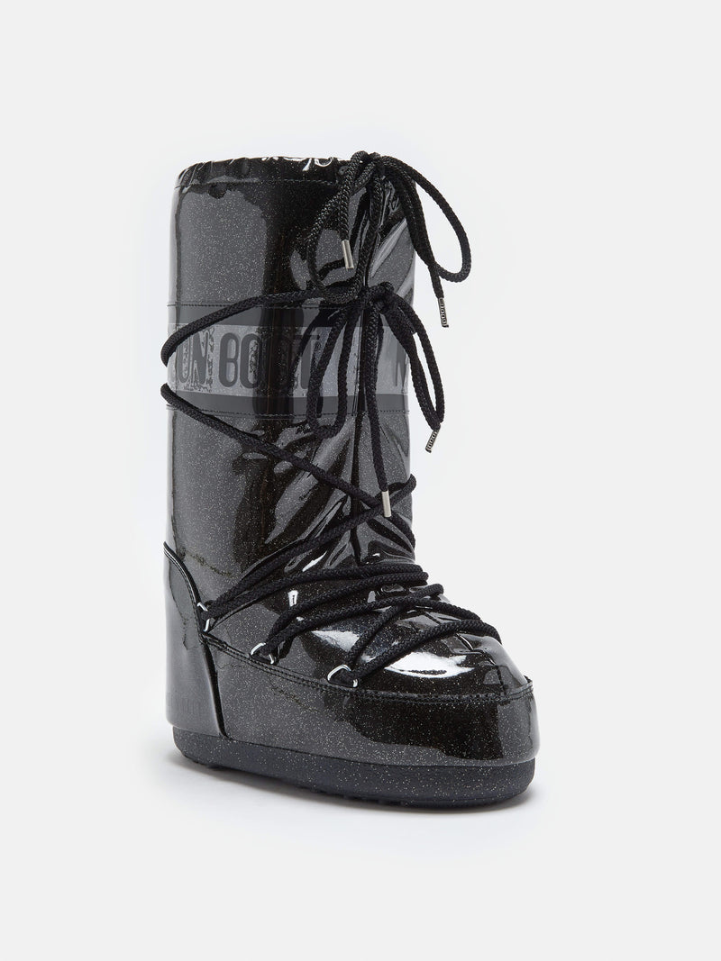 Moon Boot - Vinterstøvle - Black - Icon Glitter sss