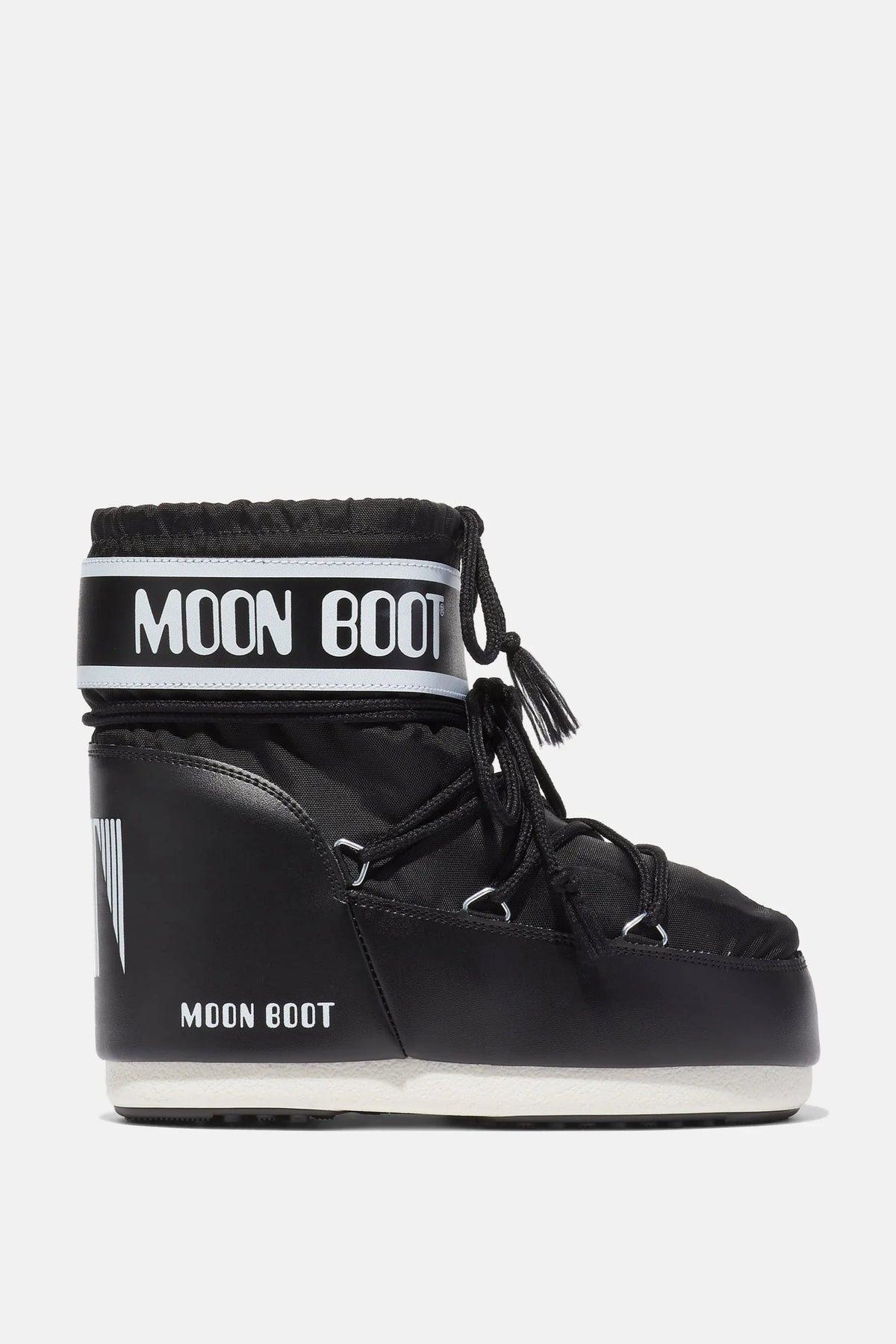 Moon Boot - Vinterstøvle - Black - Icon Low Nylon sss - Stilkompagniet.dk