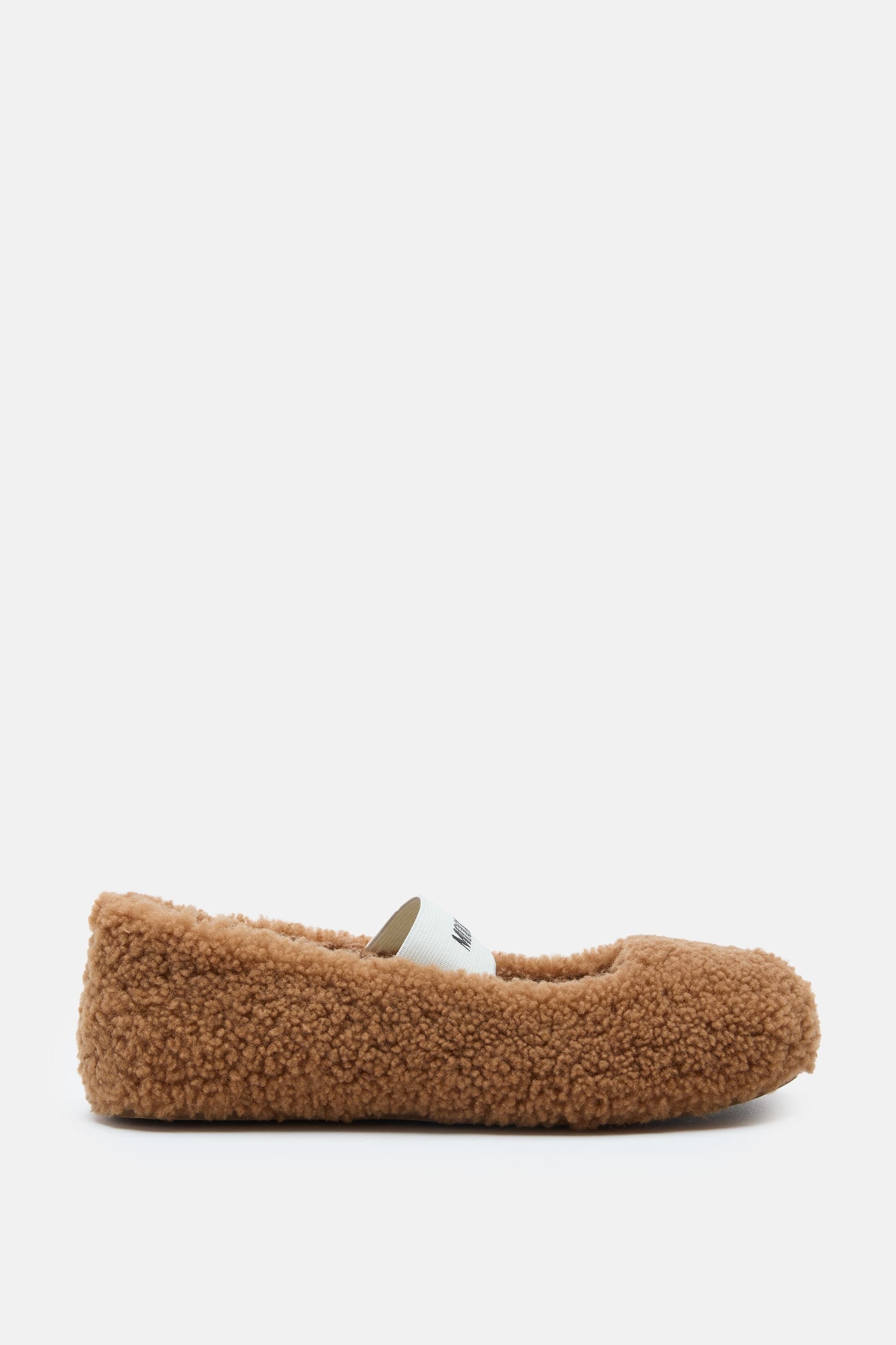 Moon Boots - Shearling Ballerina - Cognac