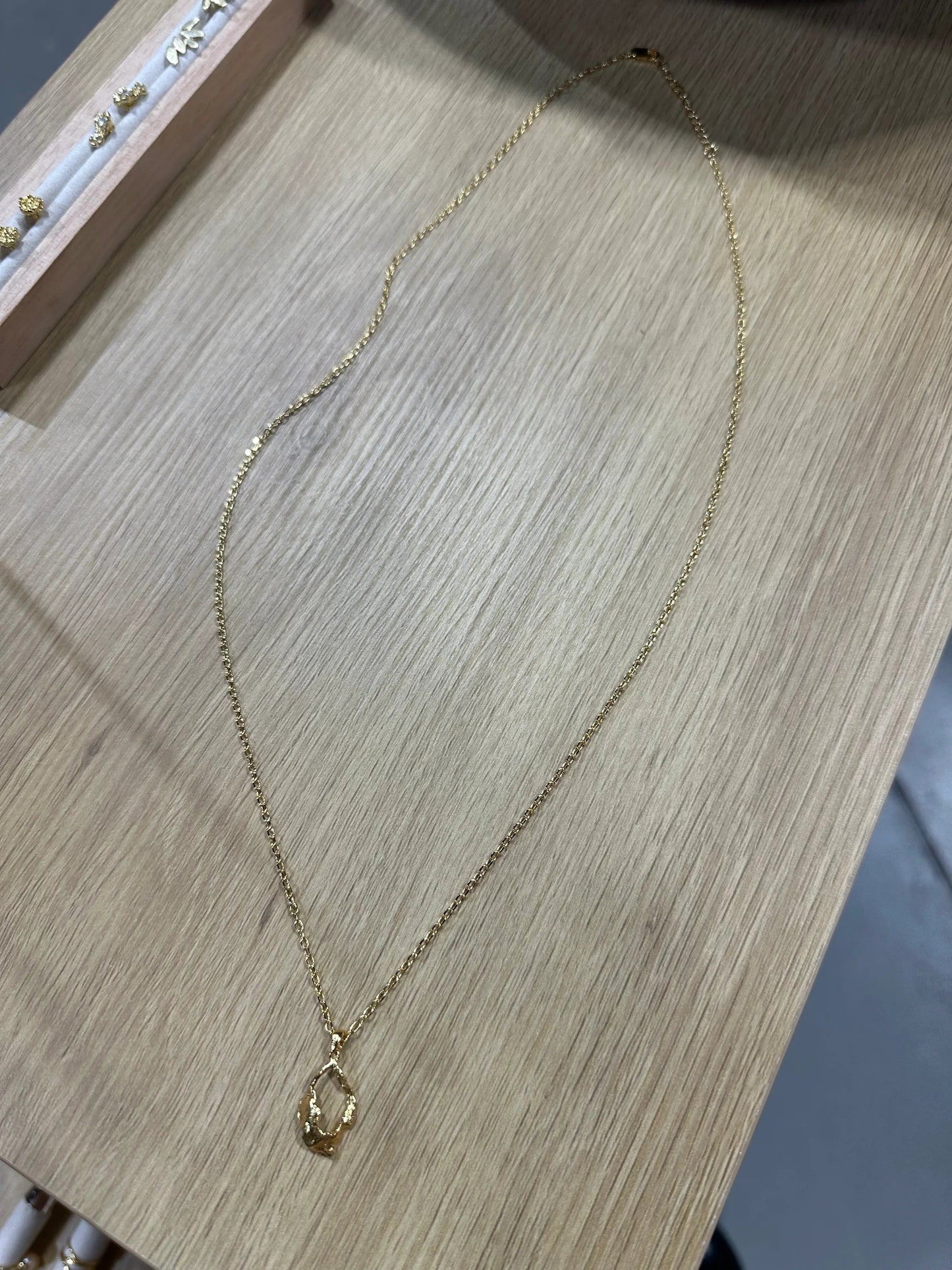 Andcopenhagen Jewelry - Halskæde - 18 karat guldbelagt messing - Mina