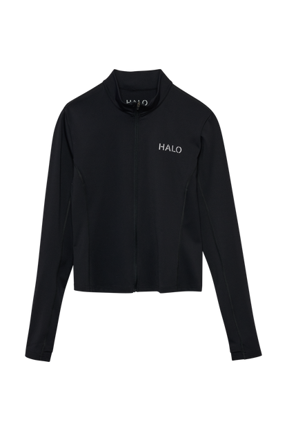 HALO - Trøje - Black - Full Zip 2.0