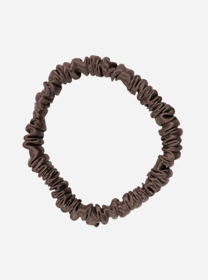 Andcopenhagen - 100% Silke hårelastik - Sisse Brun