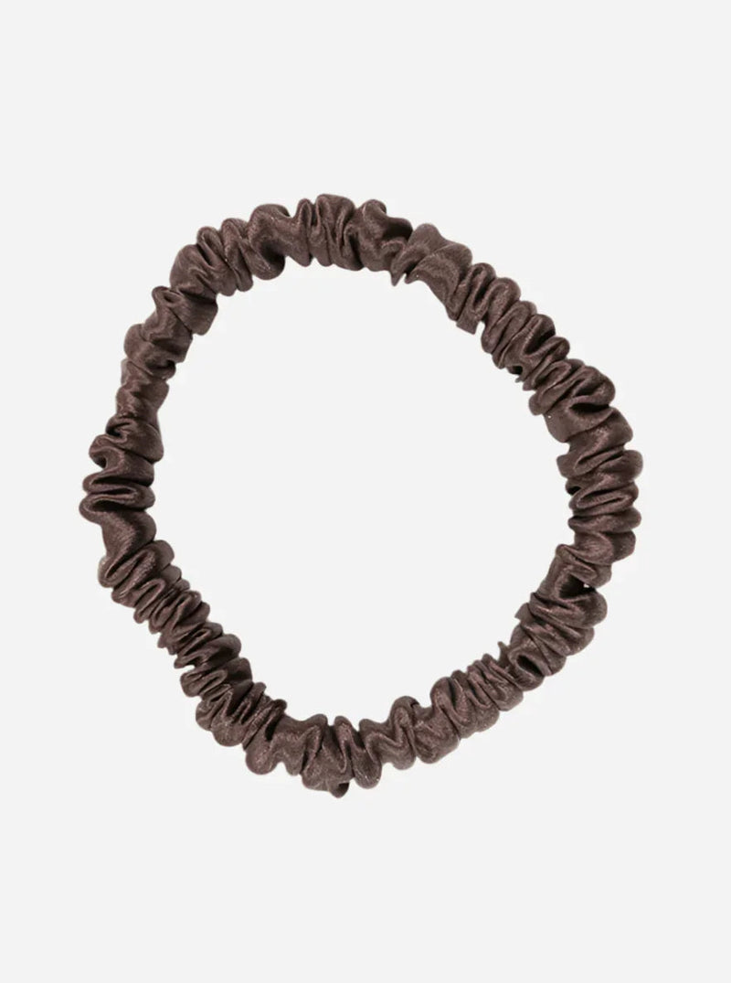 Andcopenhagen - 100% Silke hårelastik - Sisse Brun