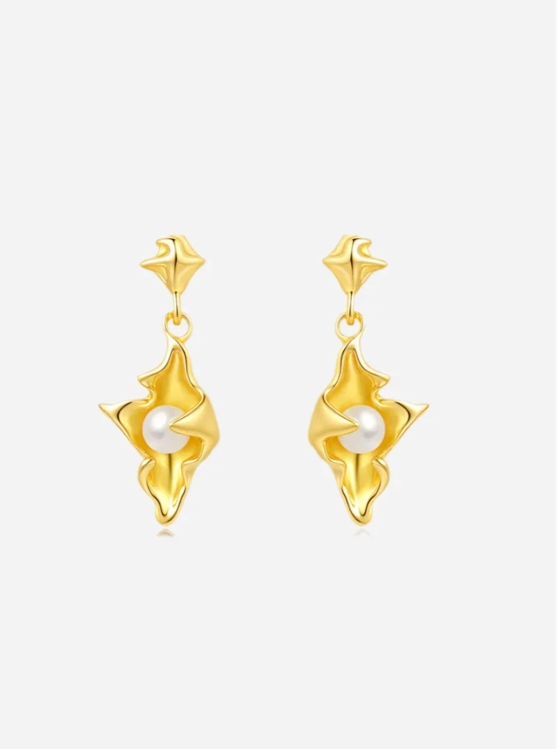 Andcopenhagen Jewelry - Øreringe - 18 karat guldbelagt 925 sterlingsølv - Marian