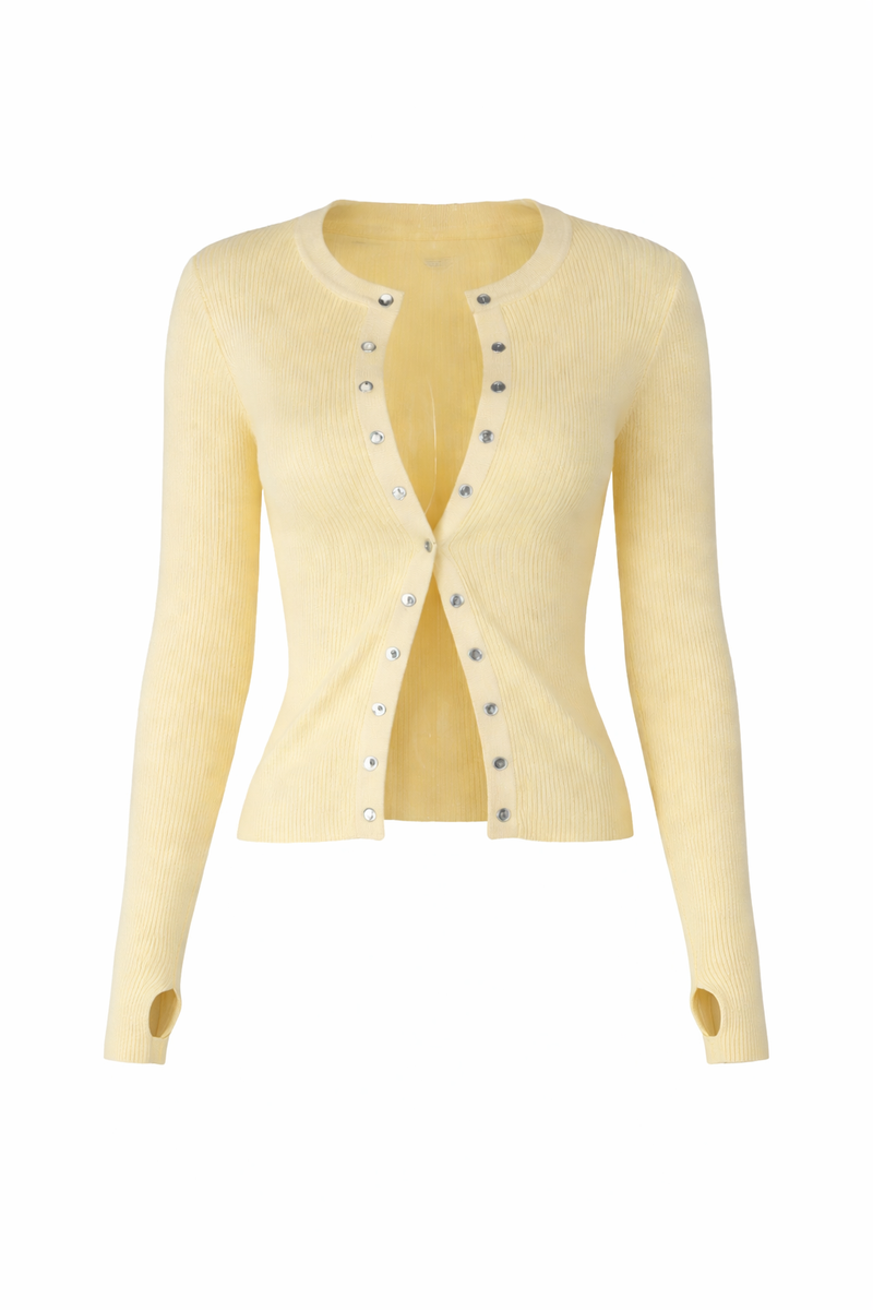 The Collection - Cardigan - Gul - Silvia
