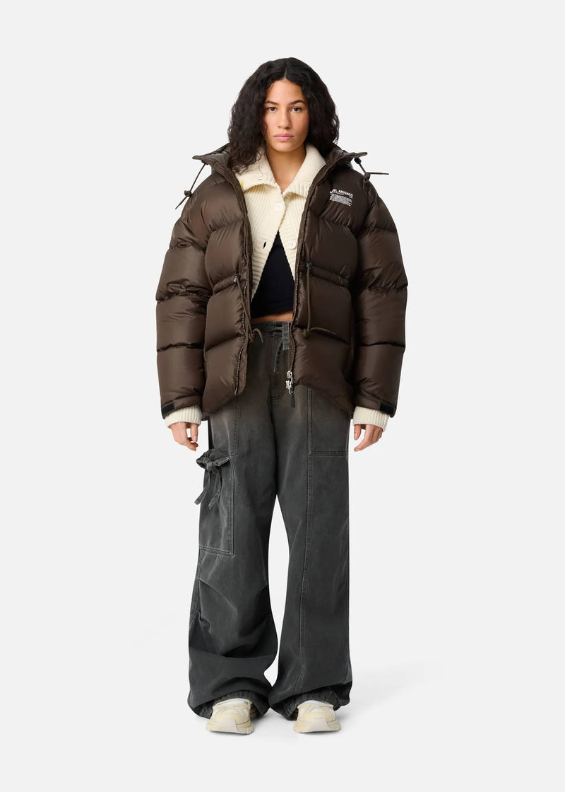 Axel Arigato - Vinterjakke - Dark Brown - Rhode Down