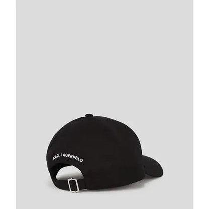 Karl Lagerfeld - Kasket - Sort - Essential cap - Stilkompagniet.dk