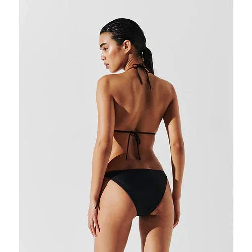 Karl Lagerfeld - Bikini trusse - Sort - Tanga - Stilkompagniet.dk