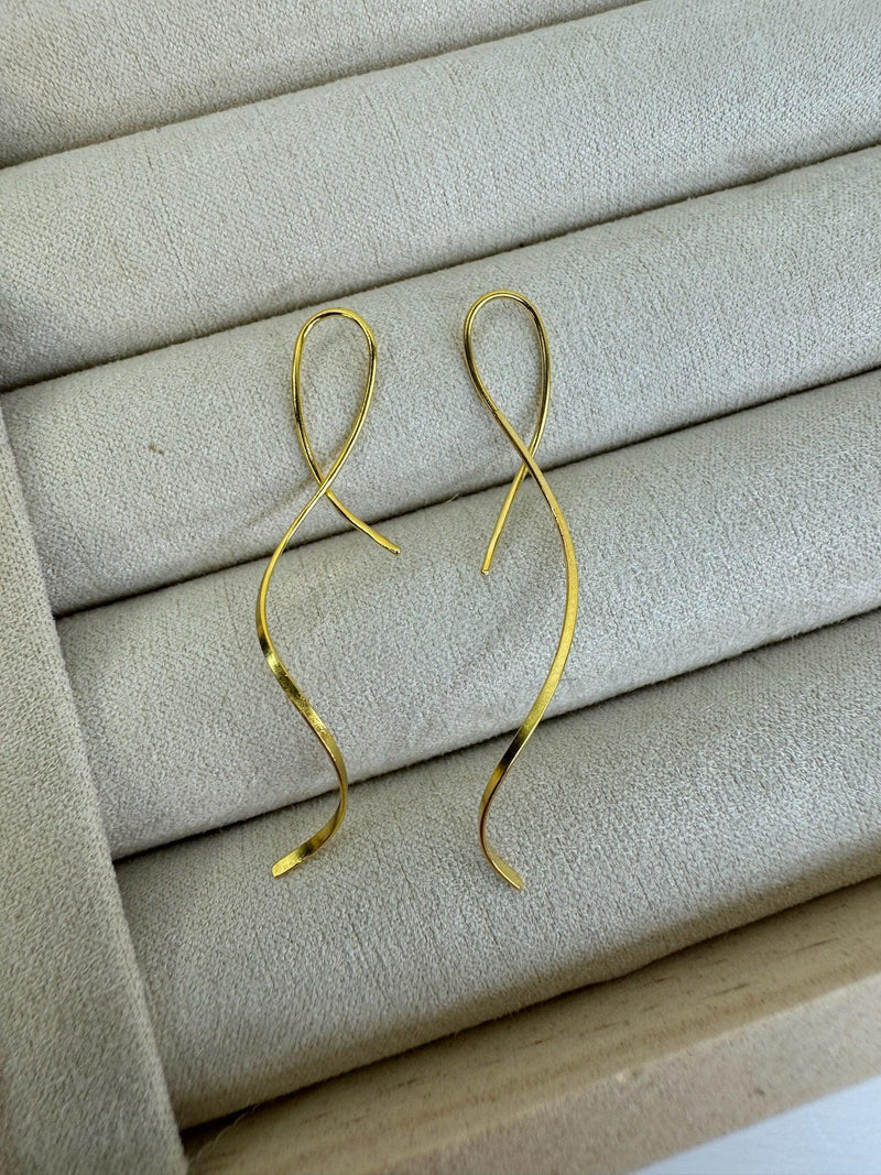 Andcopenhagen - Øreringe - 18 karat guldbelagt 925 sterlingsølv - Blair - Stilkompagniet.dk