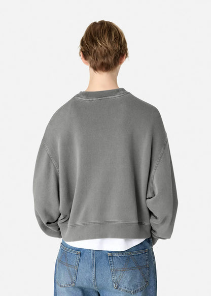 Axel Arigato - Sweatshirt - Steel Grey - Distort - Stilkompagniet.dk