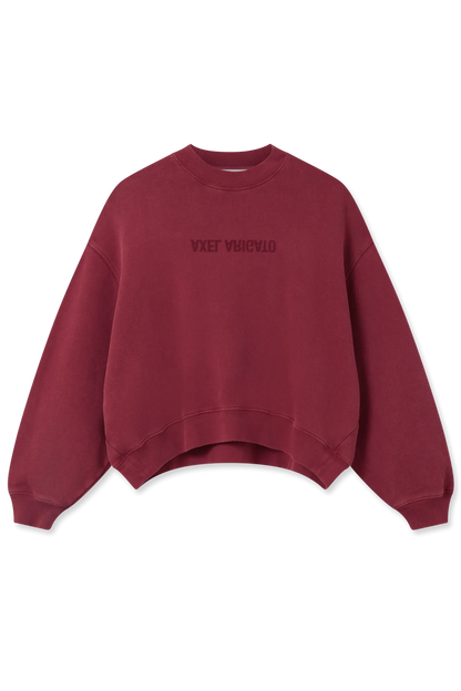 Axel Arigato - Sweatshirt - Burgudy Red - Distort