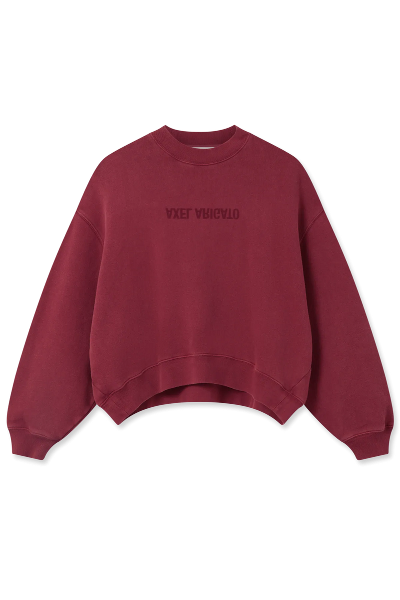 Axel Arigato - Sweatshirt - Burgudy Red - Distort