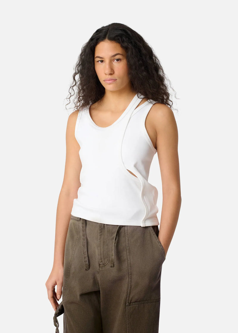 Axel Arigato - Top - White - Rina Layered