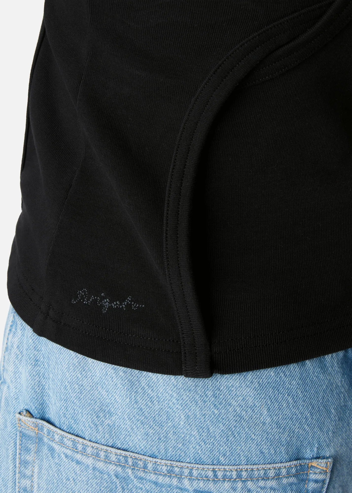 Axel Arigato - Top - Black - Rina Layered - Stilkompagniet.dk