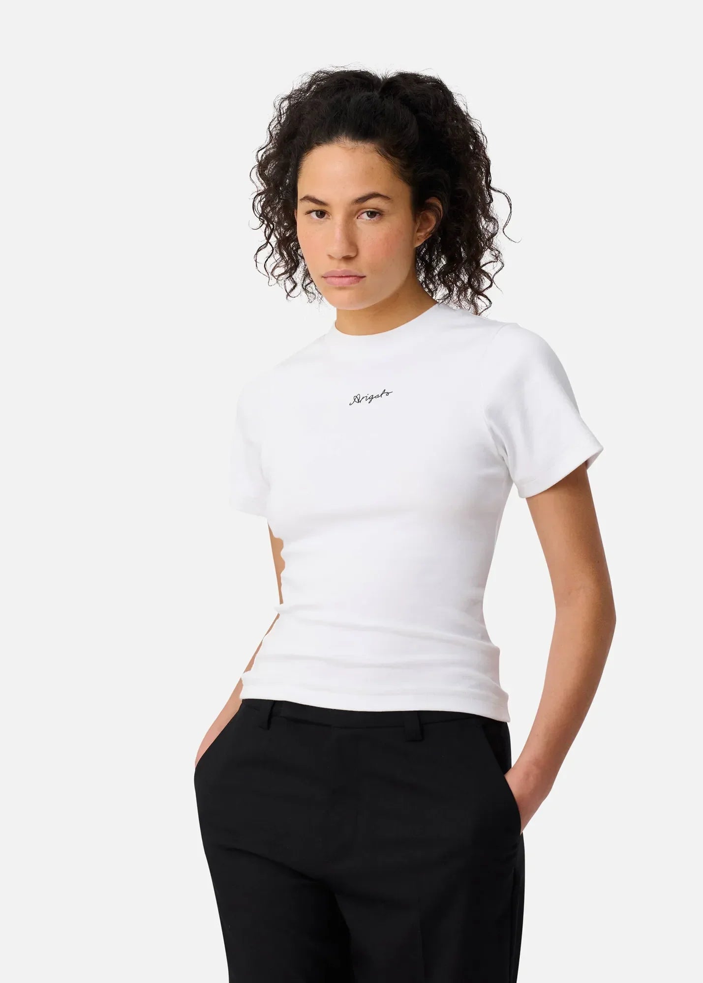 Axel Arigato - T-shirt - White - Sketch - Stilkompagniet.dk