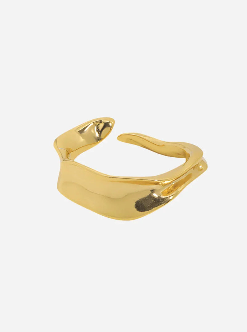 Andcopenhagen Jewelry - Ring - 18 karat guldbelagt 925 sterlingsølv - Vilja