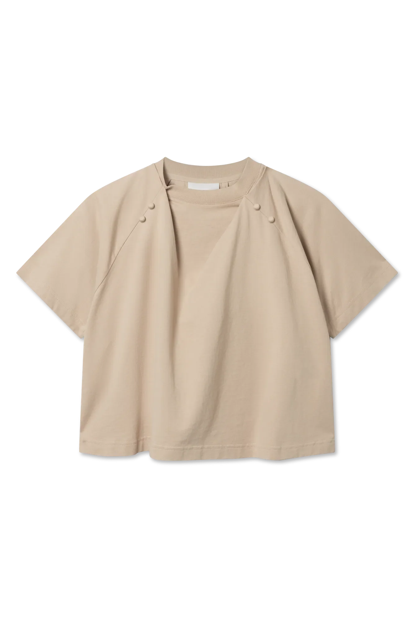 Axel Arigato - T-shirt - Dark Beige - Hosta