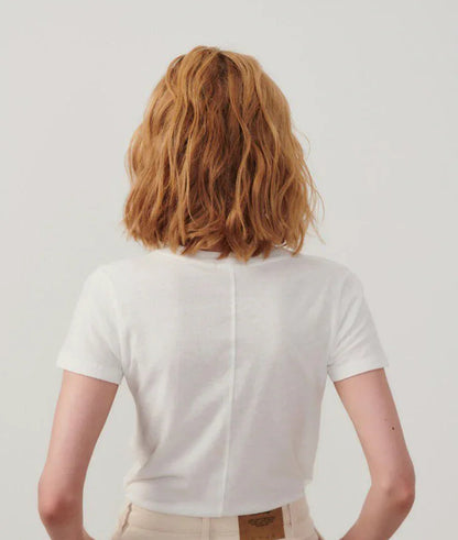 American Vintage - T-shirt - Blanc/white - Gamipy - Stilkompagniet.dk