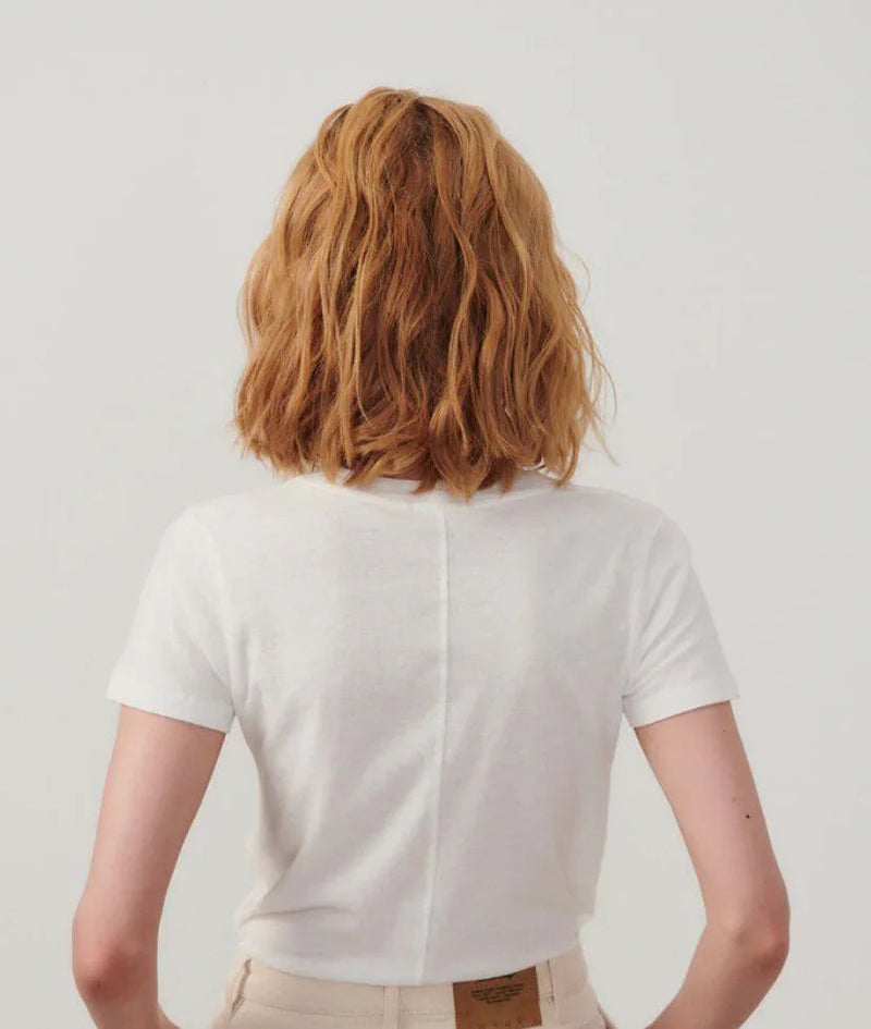American Vintage - T-shirt - Blanc/white - Gamipy - Stilkompagniet.dk