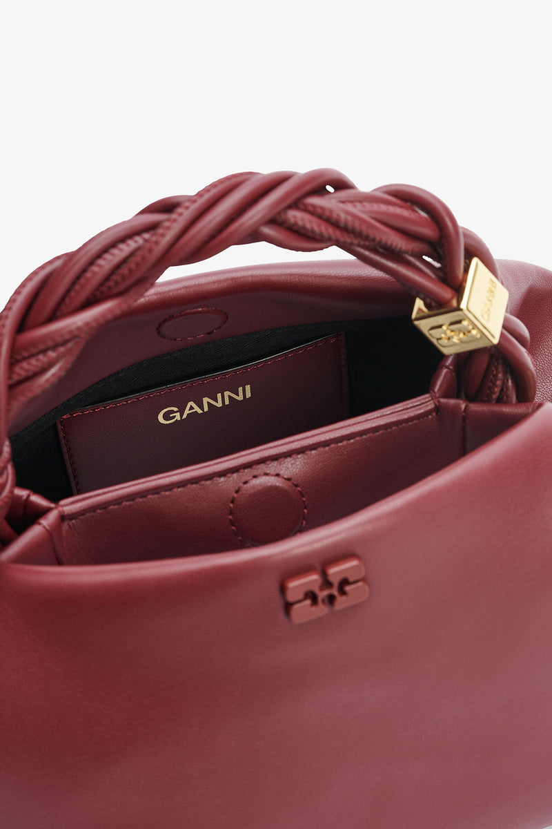 Ganni - Bou Bag - Small Burgundy - A5313