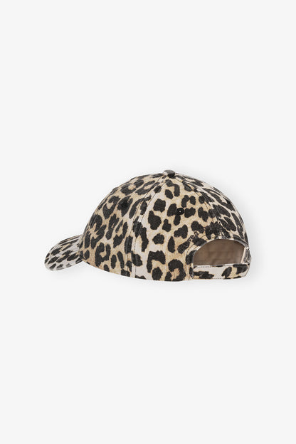 GANNI - Kasket - Leopard - Canvas A698