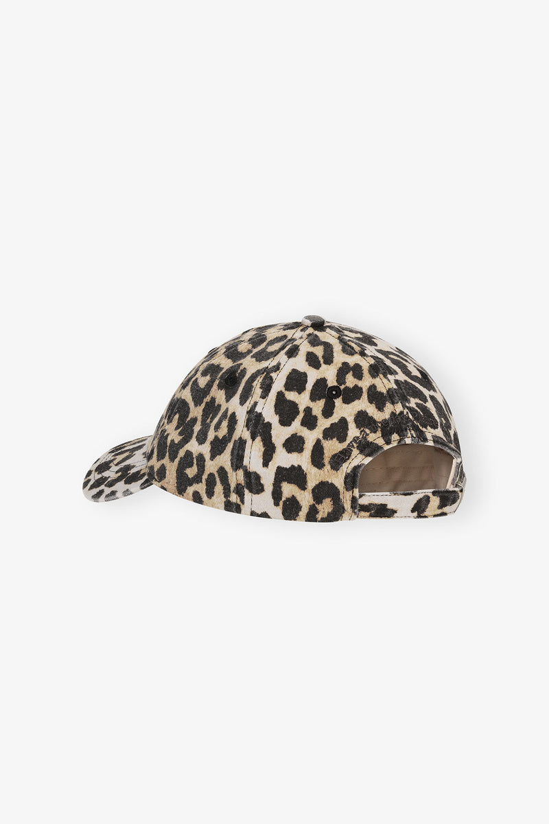 GANNI - Kasket - Leopard - Canvas A698