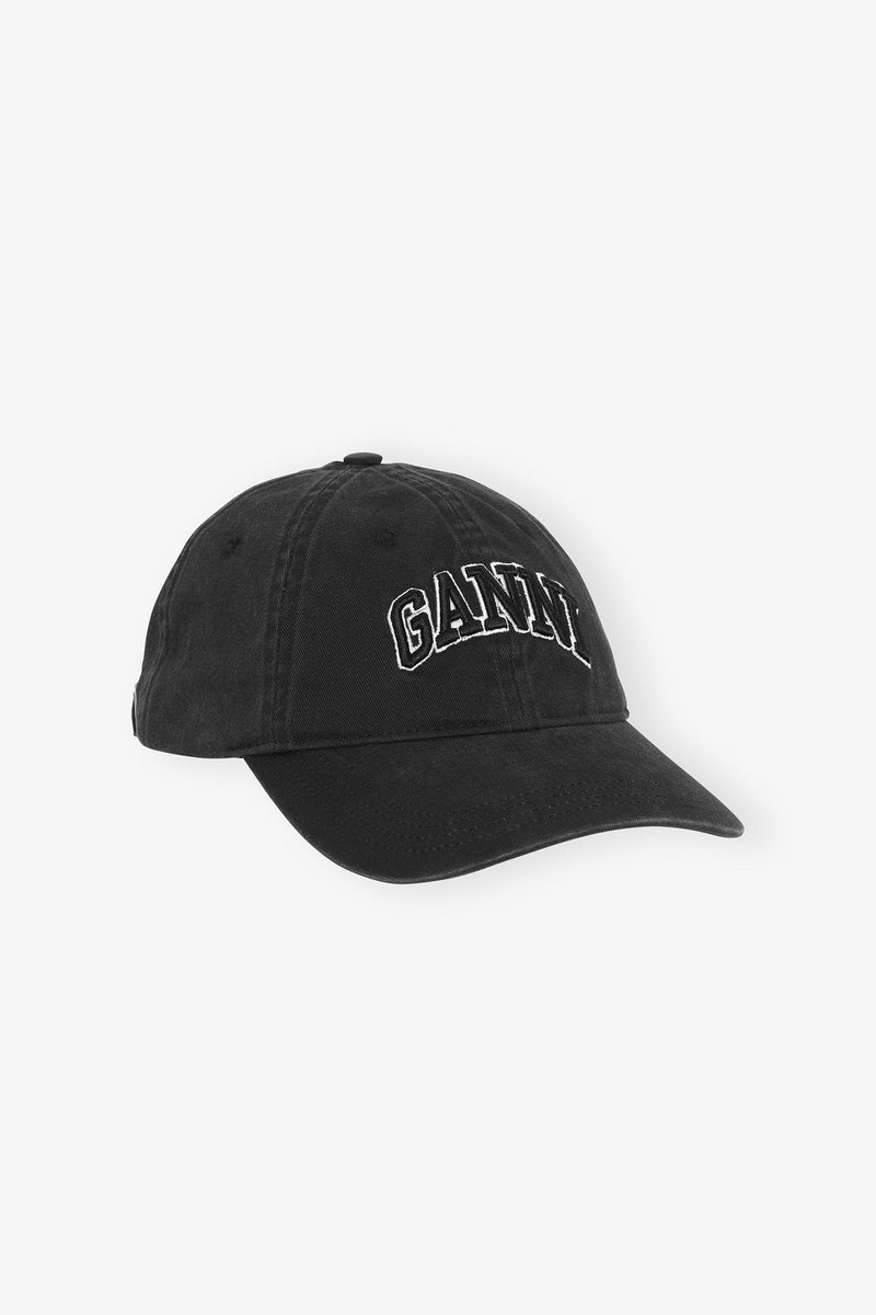 GANNI - Kasket - Black - Canvas A6900