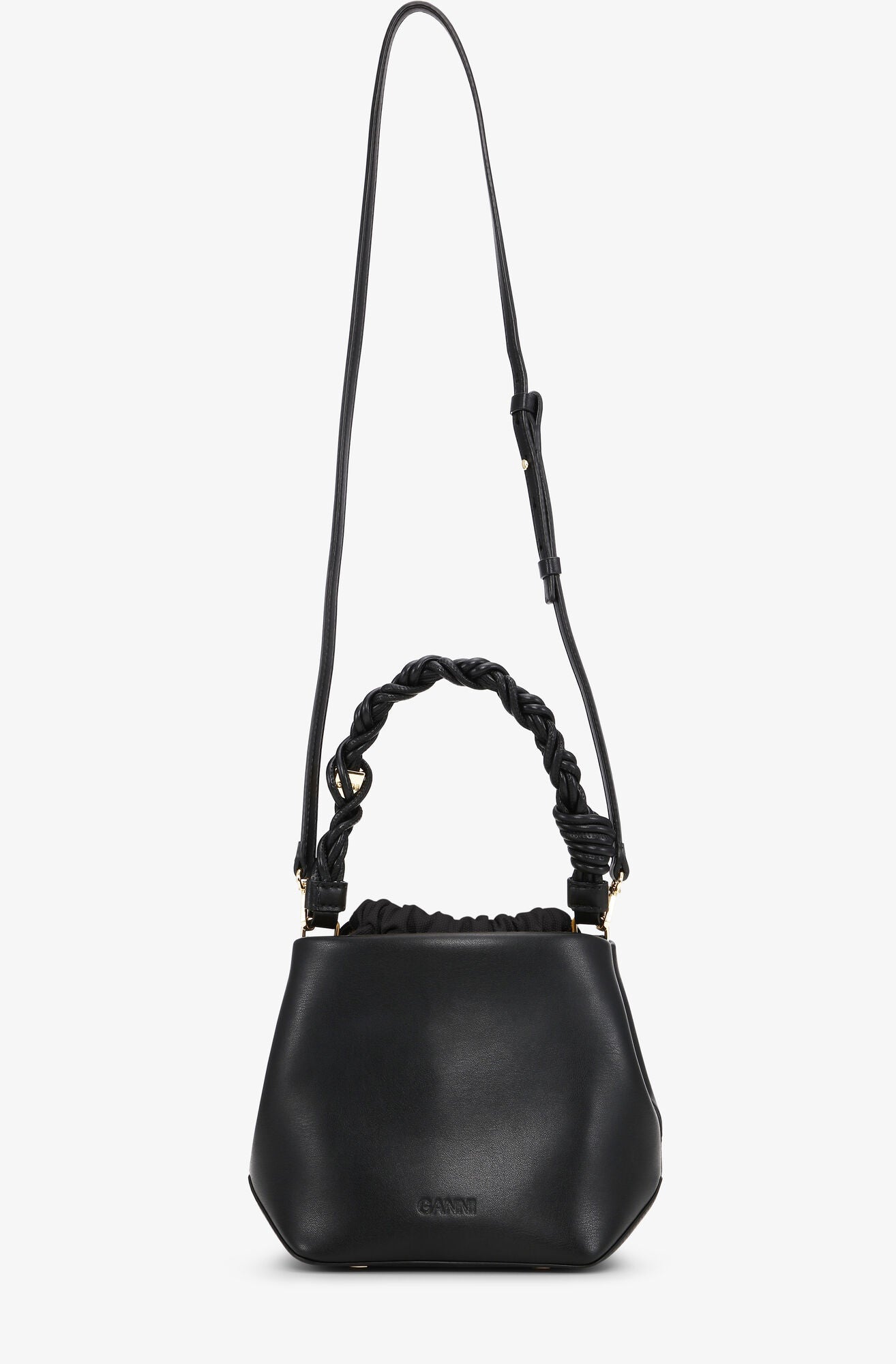 GANNI - Taske - Black - Mini Bou Bucket A6800