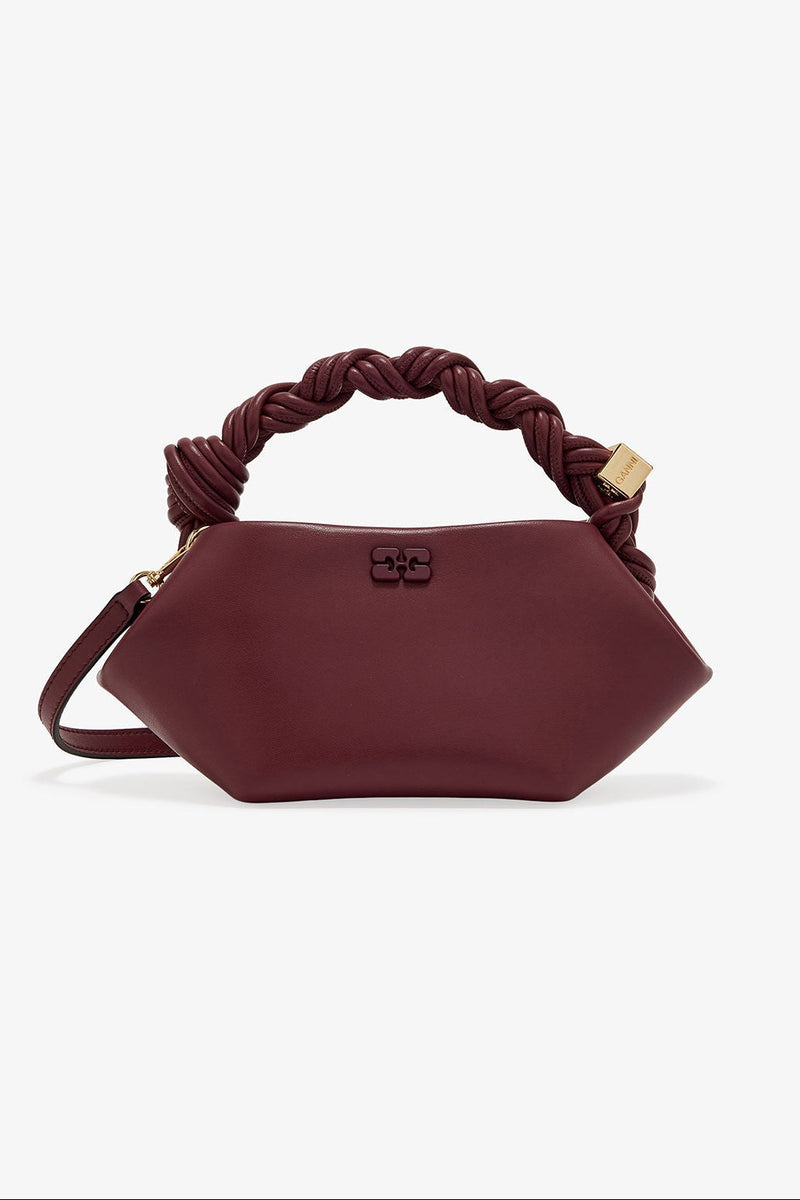 GANNI - Taske - Burgundy - Mini Bou A6947 sss