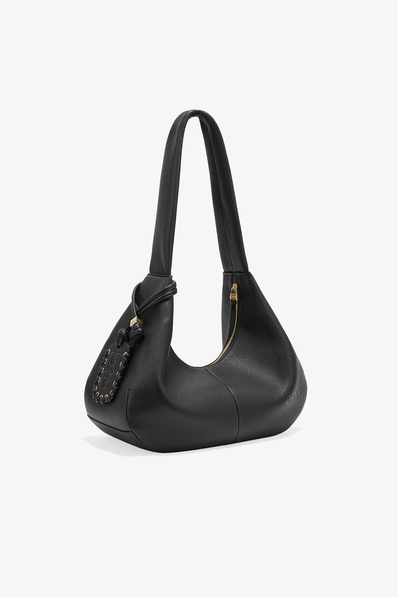 GANNI - Taske - Black - Medium graines Hobo A6981
