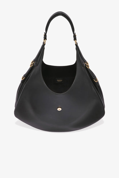GANNI - Taske - Black - Kat Large Gold - A6994
