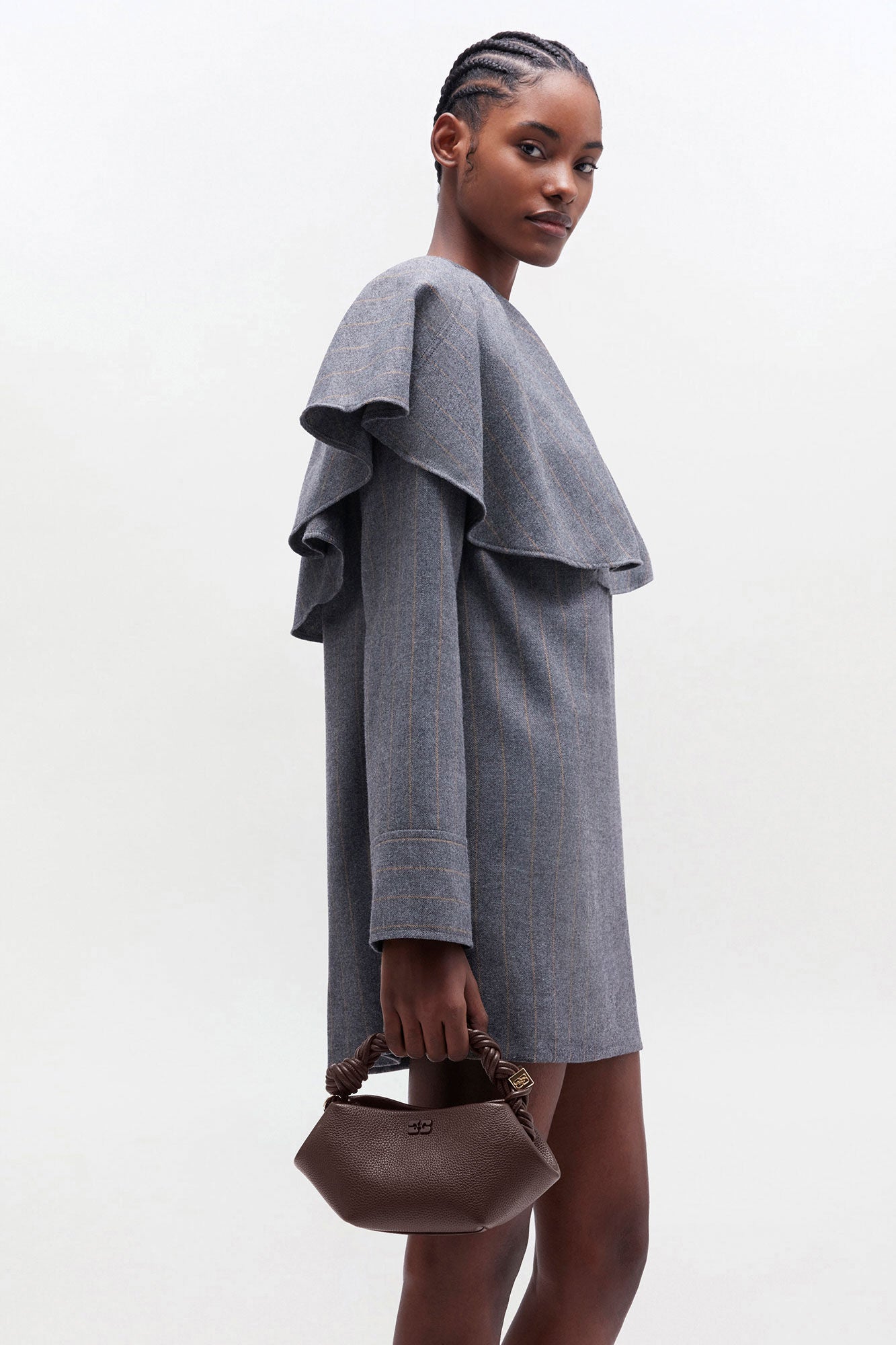 GANNI - Taske - Chicory coffee brown - Mini Bou A7275 sss