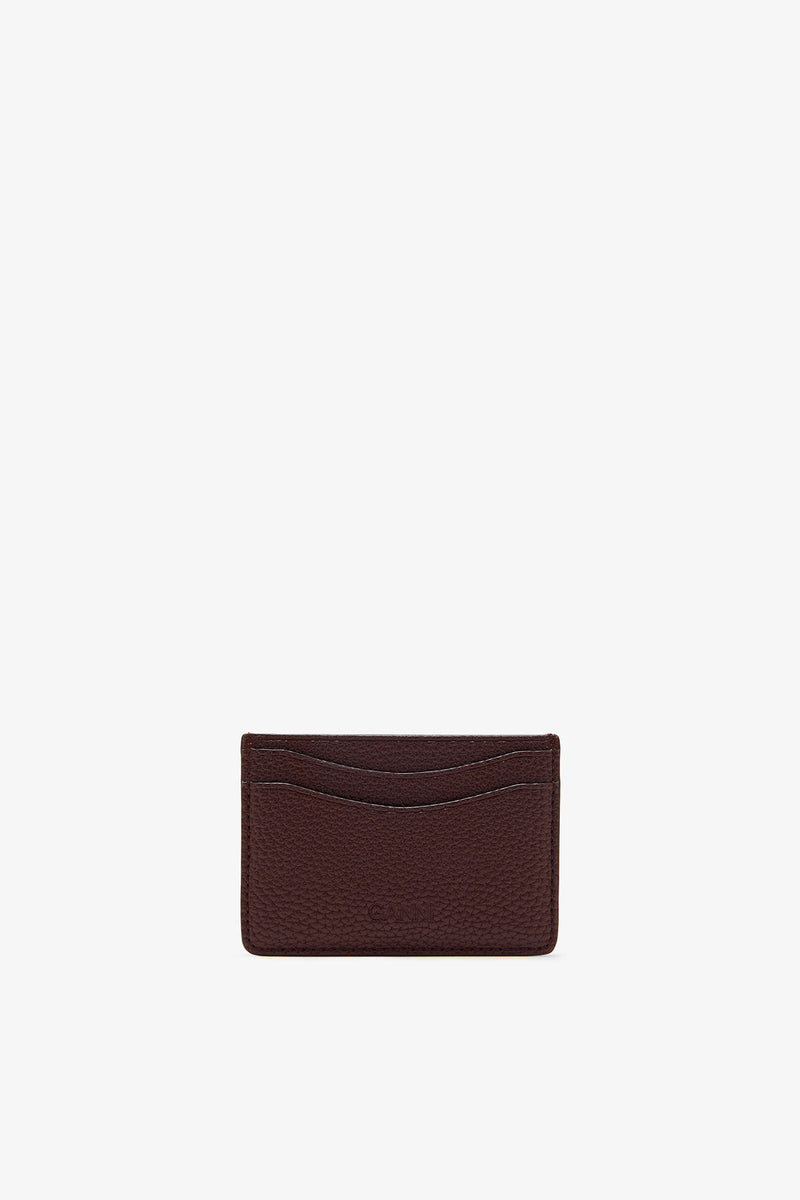 Ganni - Card Holder - Chicory Coffee - Bou A7276
