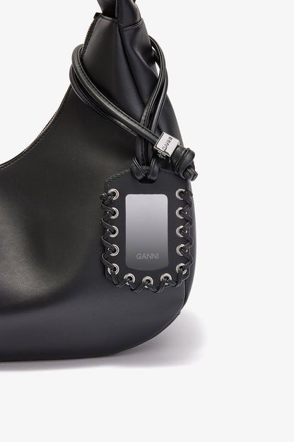 GANNI - Taske - Black - Medium lace Hobo A7295