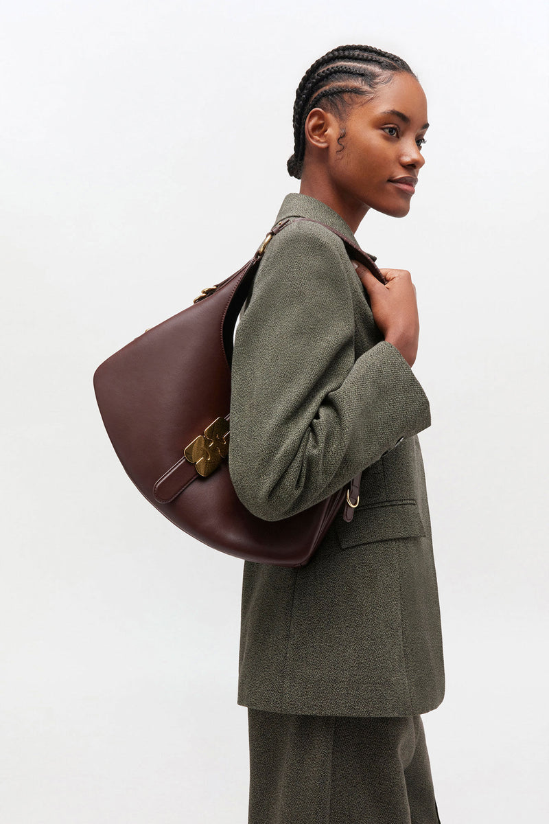 Ganni - Chicory Coffee - Small Kat bag - A7302