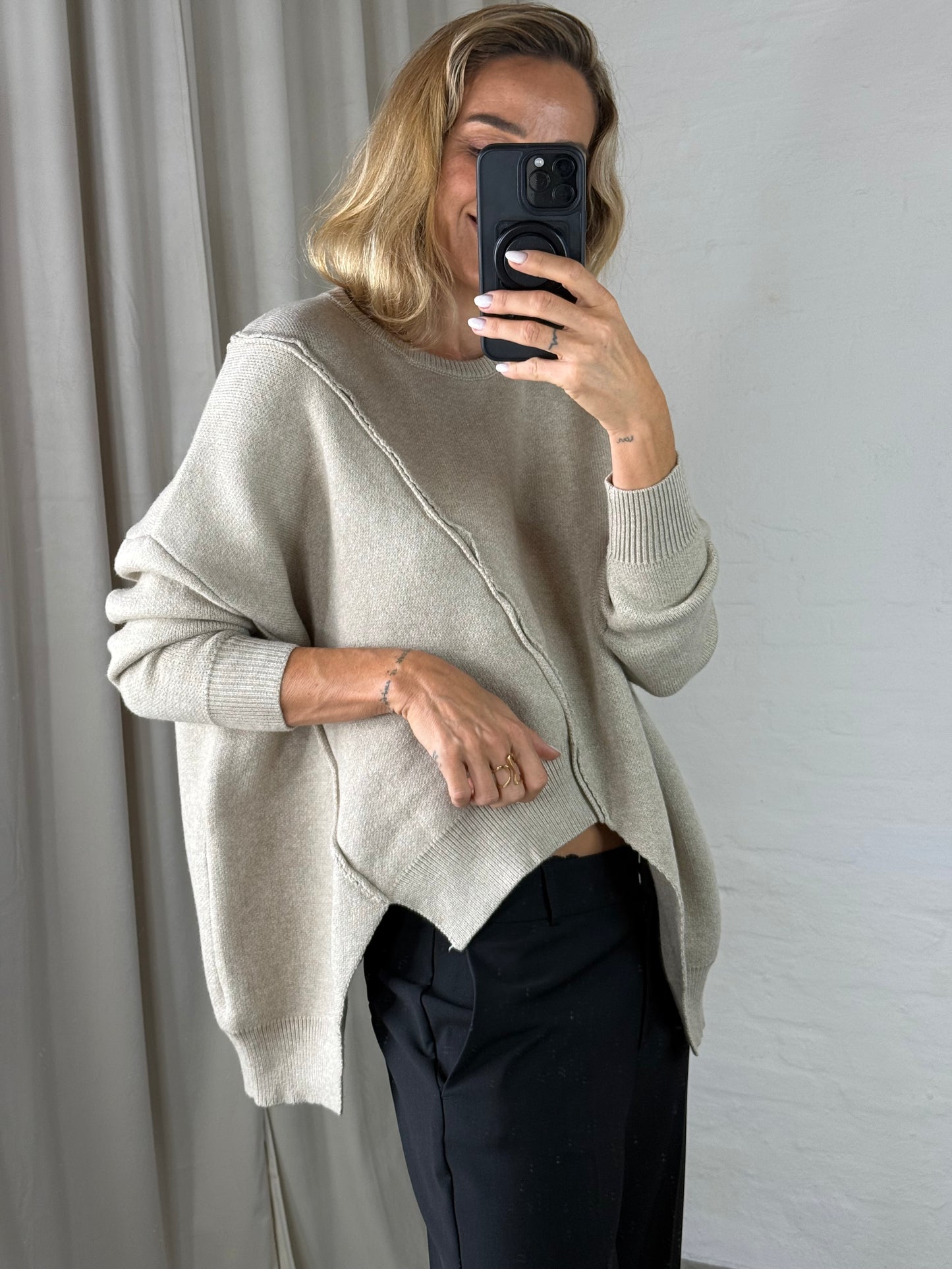 The Collection - Strik - Beige - Anika