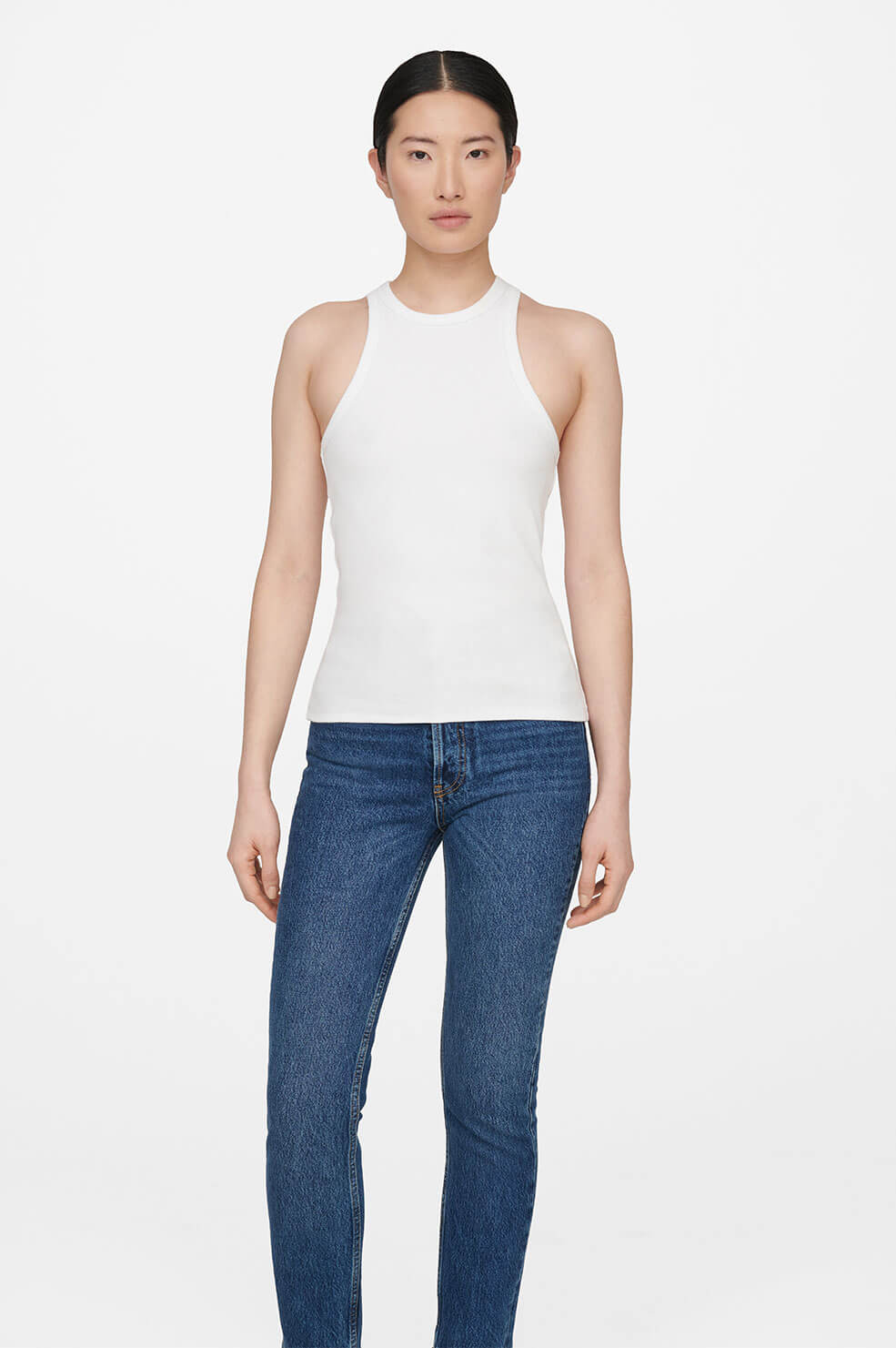 Anine Bing - Tank top - White - Eva