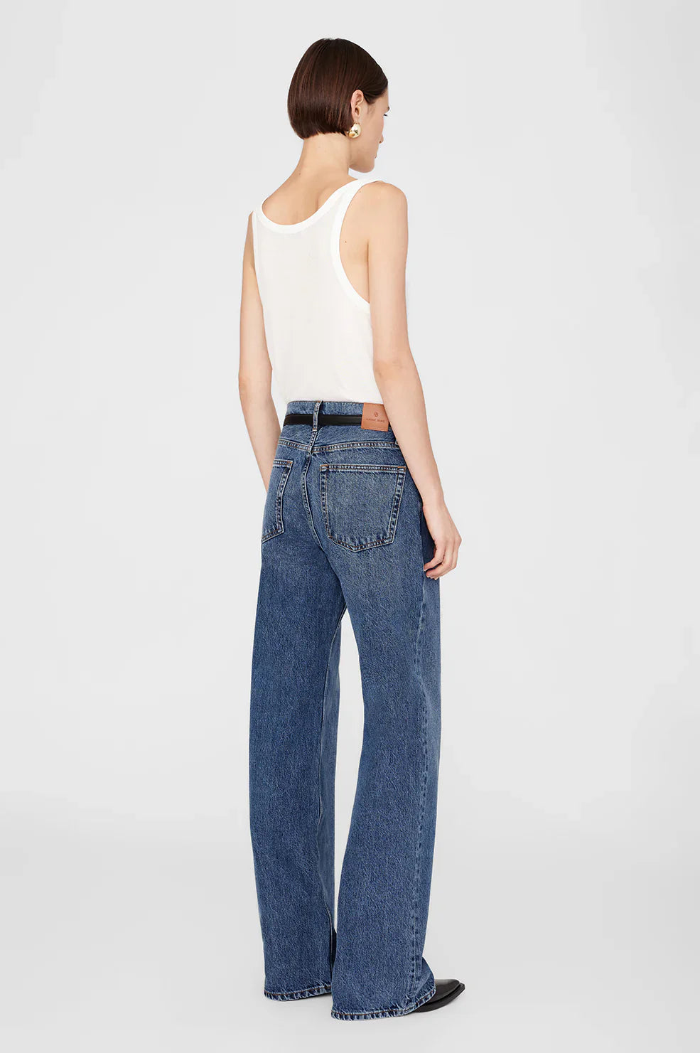 ANINE BING - Jeans - Dark Indigo - Hugh Jean