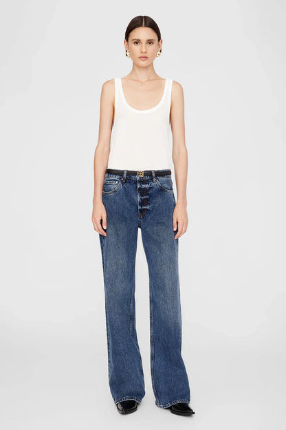 ANINE BING - Jeans - Dark Indigo - Hugh Jean