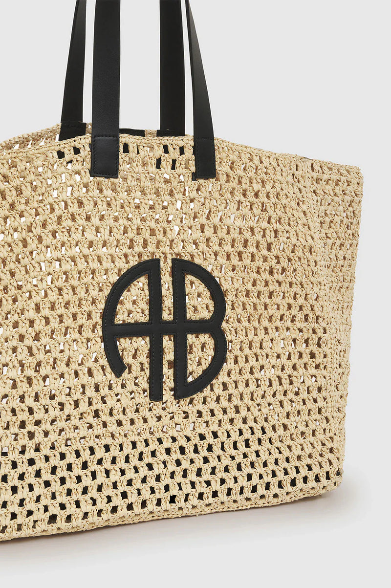 Anine Bing - Strandtaske - Natural - Large Rio Tote