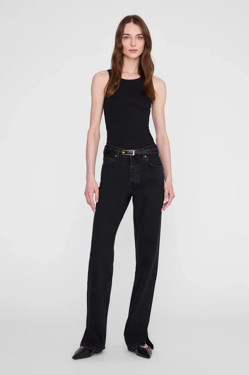 Anine Bing - Top - Sort - Sixtine Tank Top