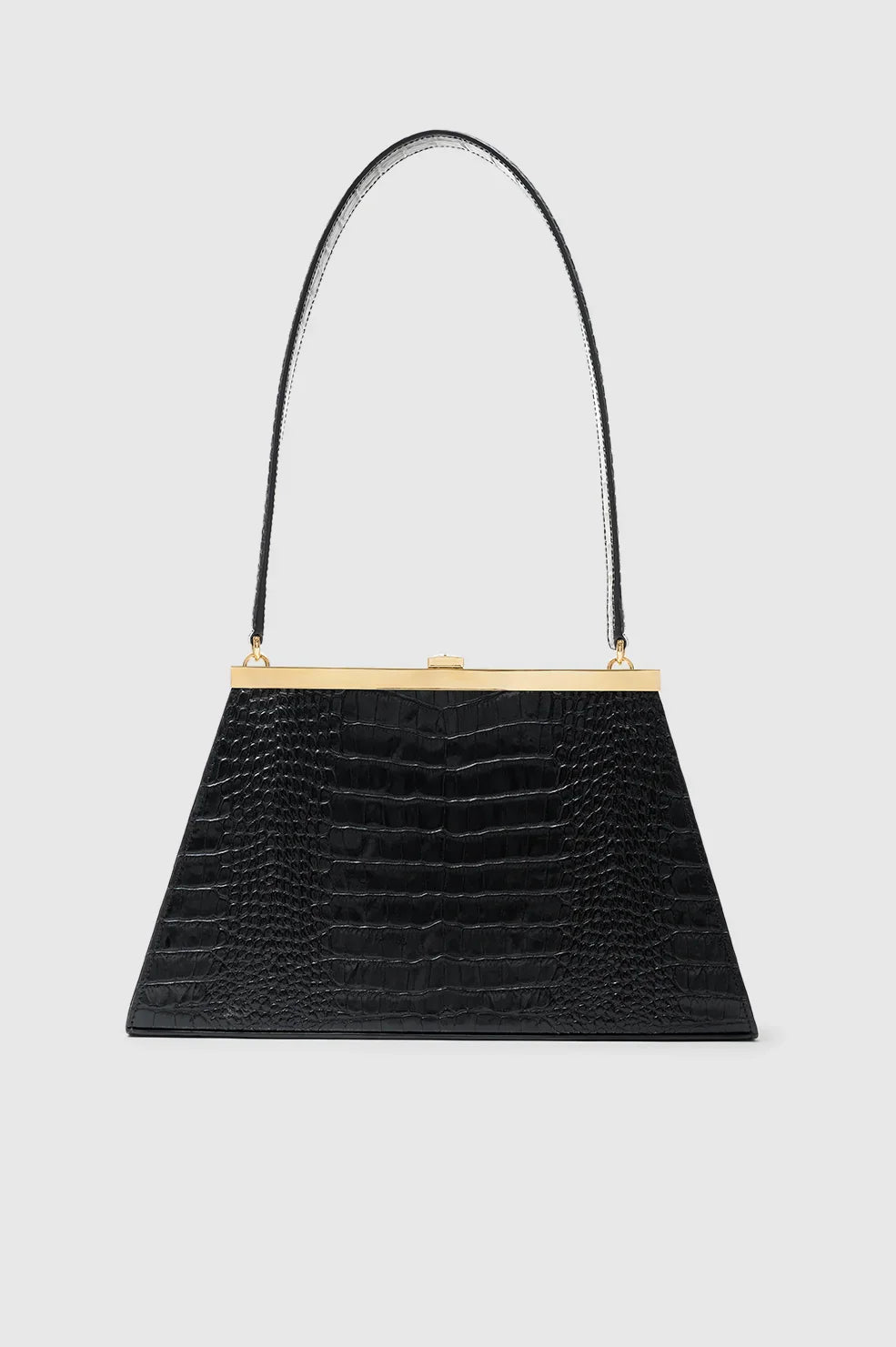 Anine Bing - Taske - Black Embossed - Anine Bag