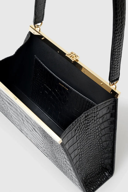 Anine Bing - Taske - Black Embossed - Anine Bag
